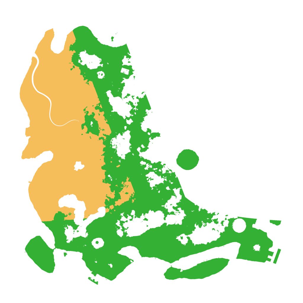 Biome Rust Map: Procedural Map, Size: 4000, Seed: 1318419744