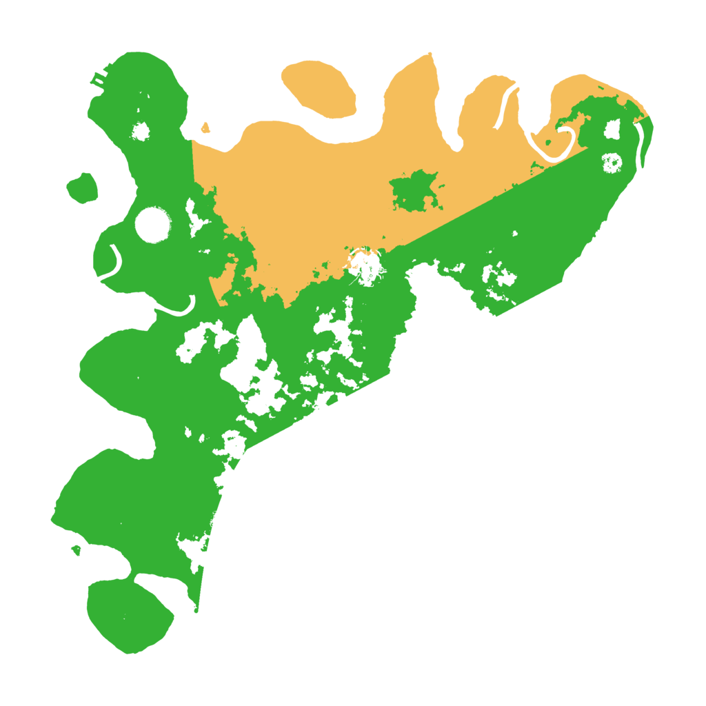 Biome Rust Map: Procedural Map, Size: 3500, Seed: 1335322621