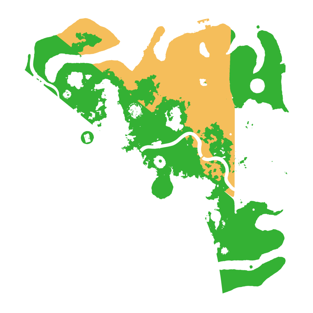 Biome Rust Map: Procedural Map, Size: 4000, Seed: 883074587
