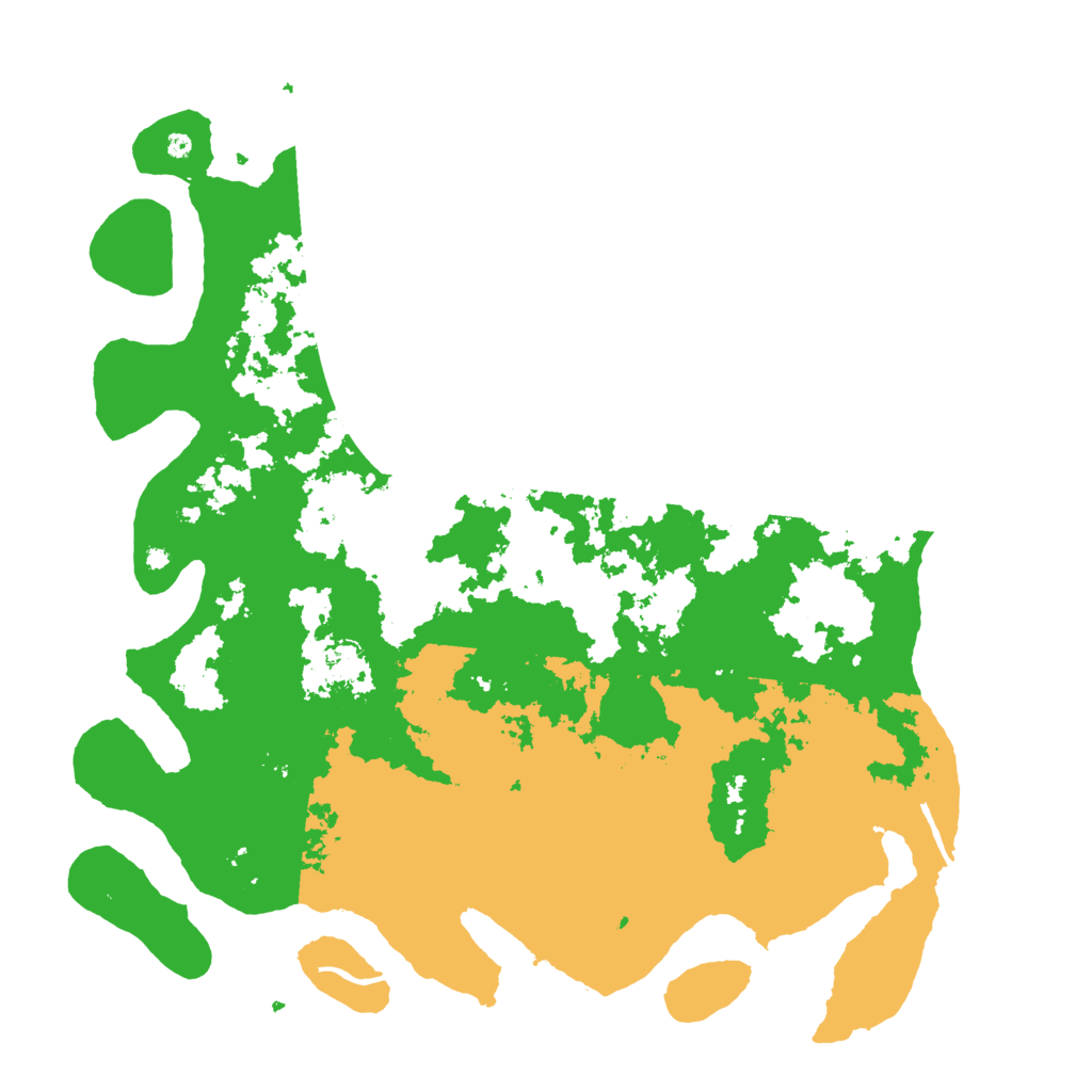 Biome Rust Map: Procedural Map, Size: 4500, Seed: 212047867