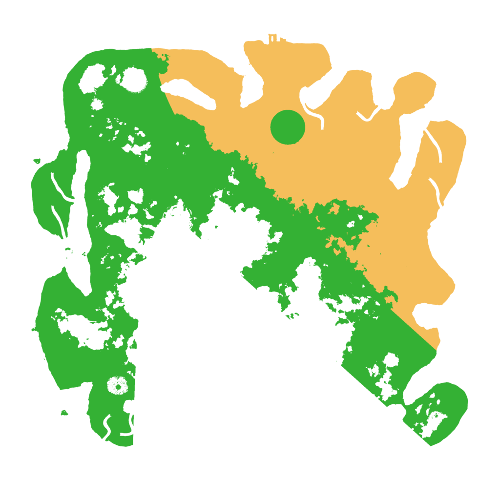 Biome Rust Map: Procedural Map, Size: 3800, Seed: 1209336745