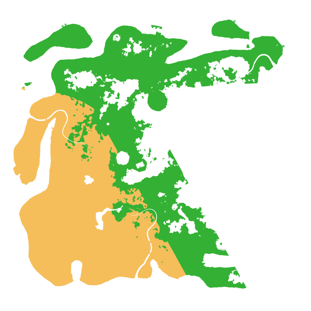 Biome Rust Map: Procedural Map, Size: 4250, Seed: 467439564