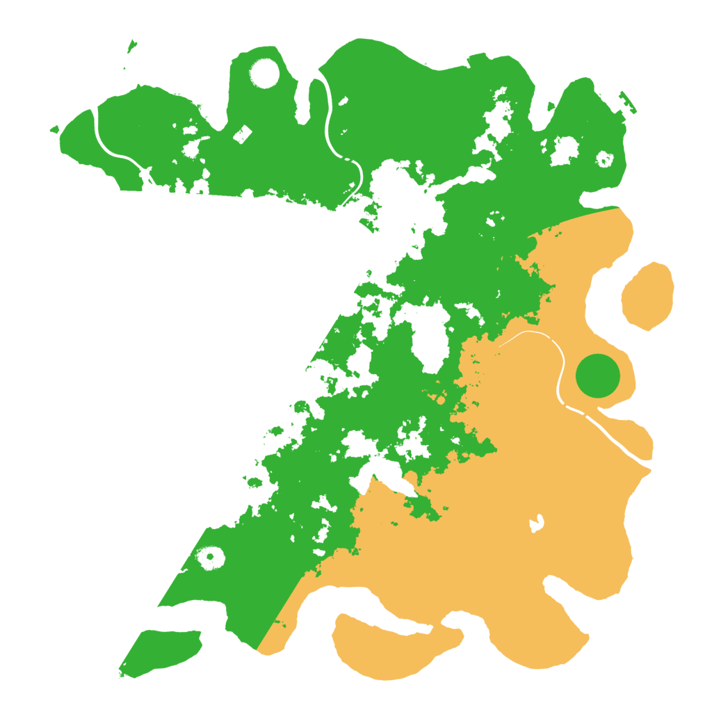 Biome Rust Map: Procedural Map, Size: 4250, Seed: 1538429266
