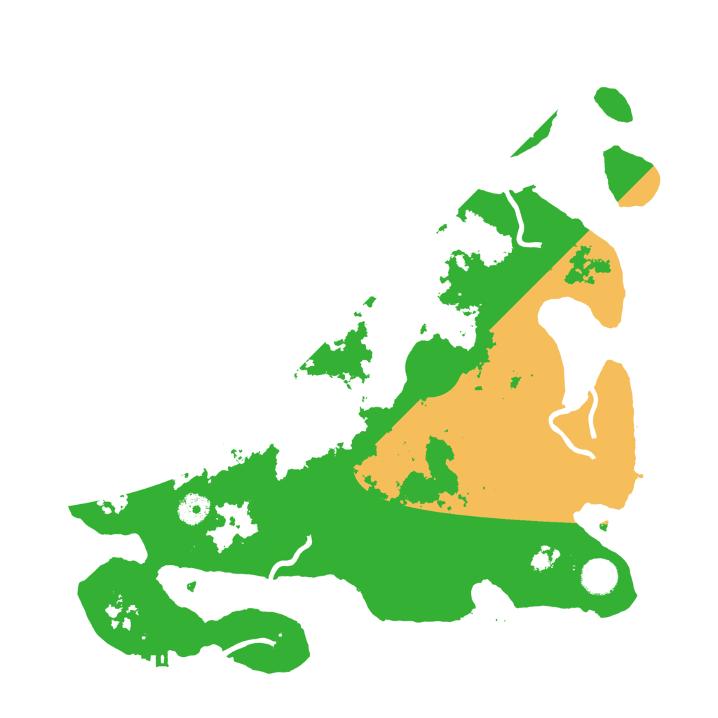 Biome Rust Map: Procedural Map, Size: 3500, Seed: 283165768