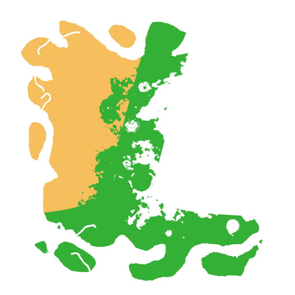 Biome Rust Map: Procedural Map, Size: 4000, Seed: 76667