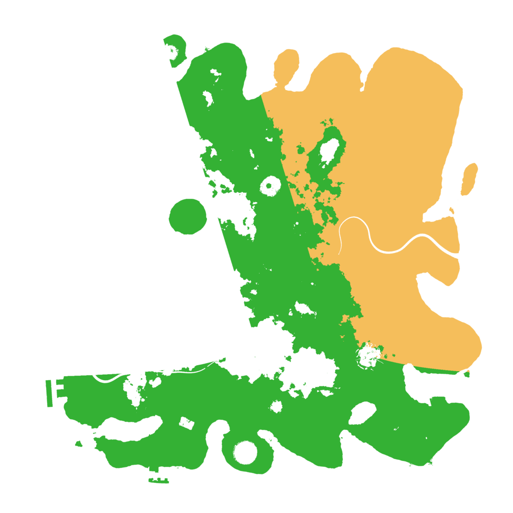 Biome Rust Map: Procedural Map, Size: 3850, Seed: 853281427