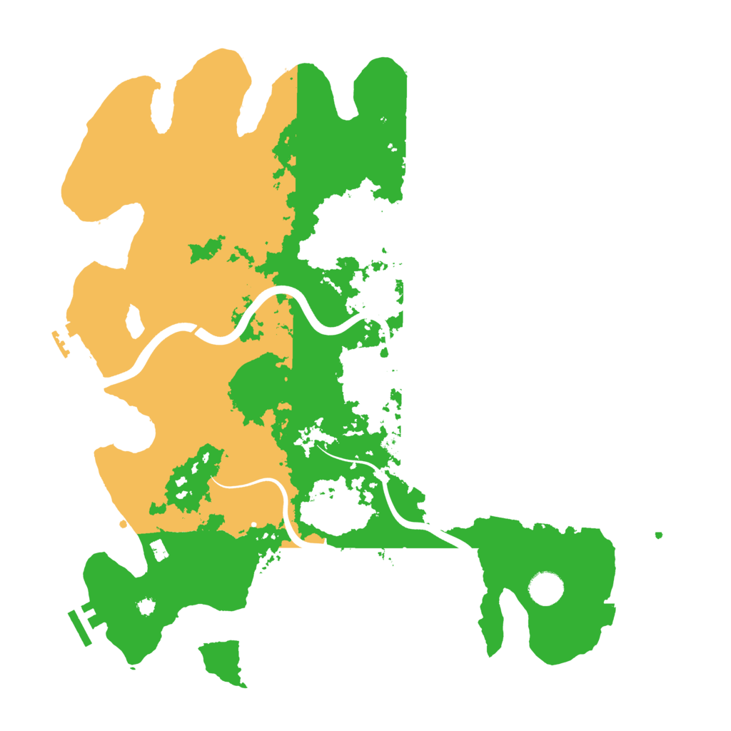 Biome Rust Map: Procedural Map, Size: 3850, Seed: 857027761