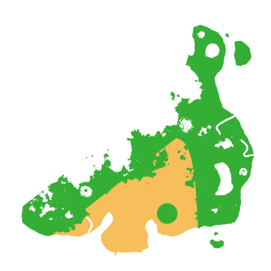 Biome Rust Map: Procedural Map, Size: 3500, Seed: 1941352465