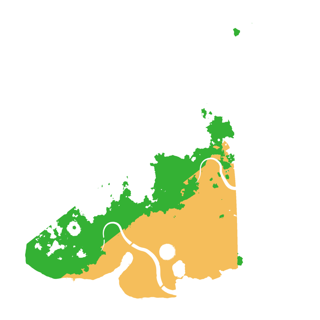 Biome Rust Map: Procedural Map, Size: 3500, Seed: 1941352465