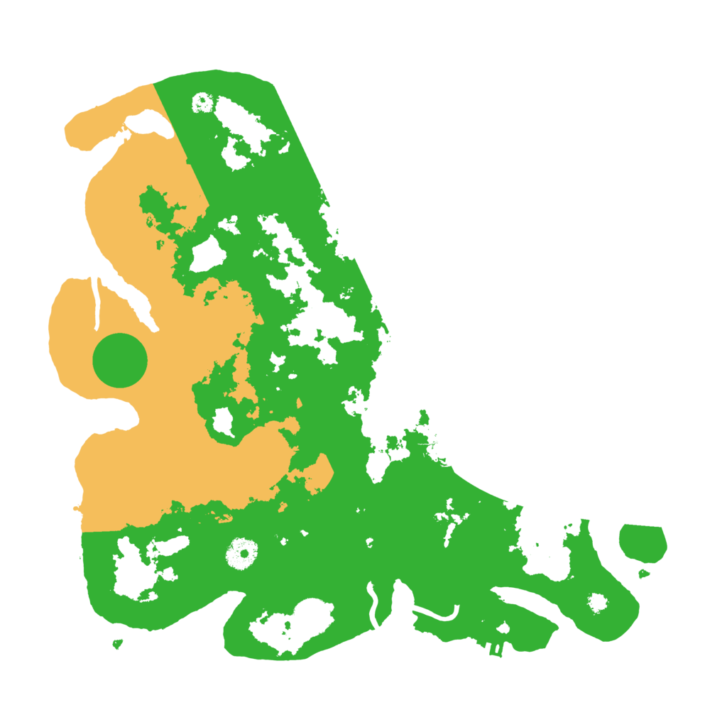 Biome Rust Map: Procedural Map, Size: 3500, Seed: 2099142196