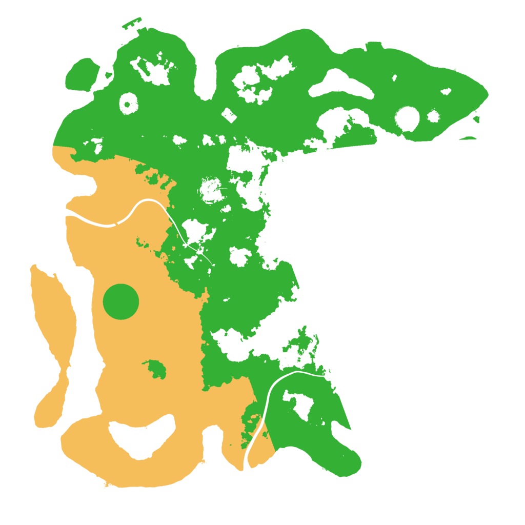 Biome Rust Map: Procedural Map, Size: 3850, Seed: 258577141