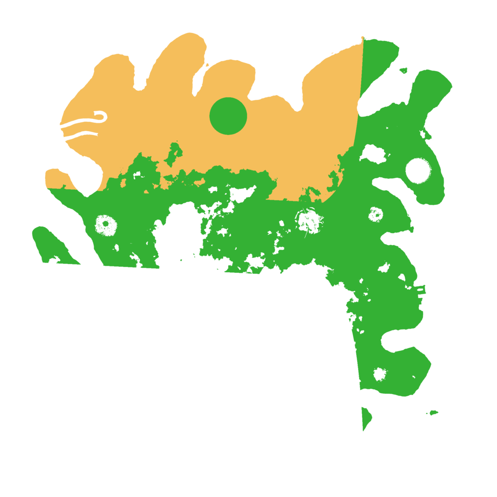 Biome Rust Map: Procedural Map, Size: 3500, Seed: 4200007
