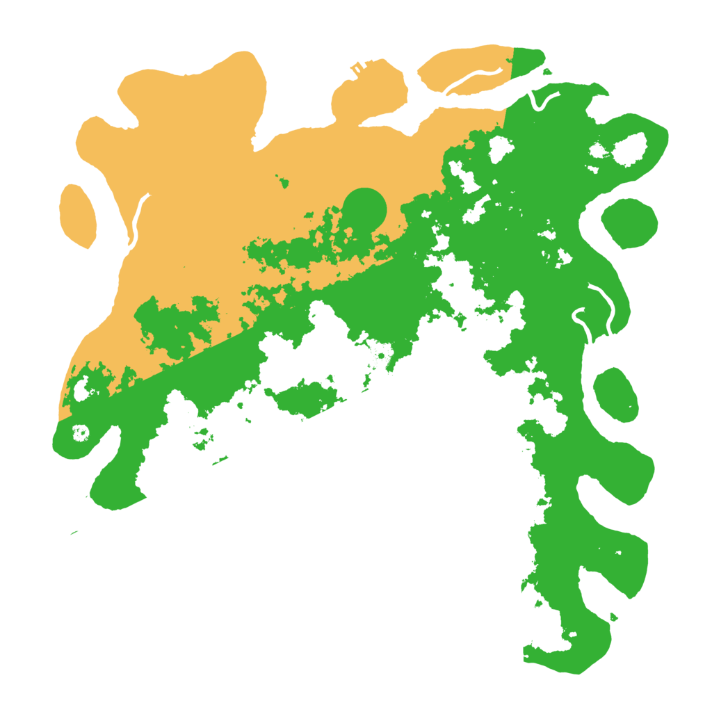 Biome Rust Map: Procedural Map, Size: 4250, Seed: 48929009