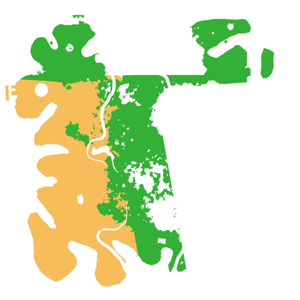 Biome Rust Map: Procedural Map, Size: 4000, Seed: 485159352