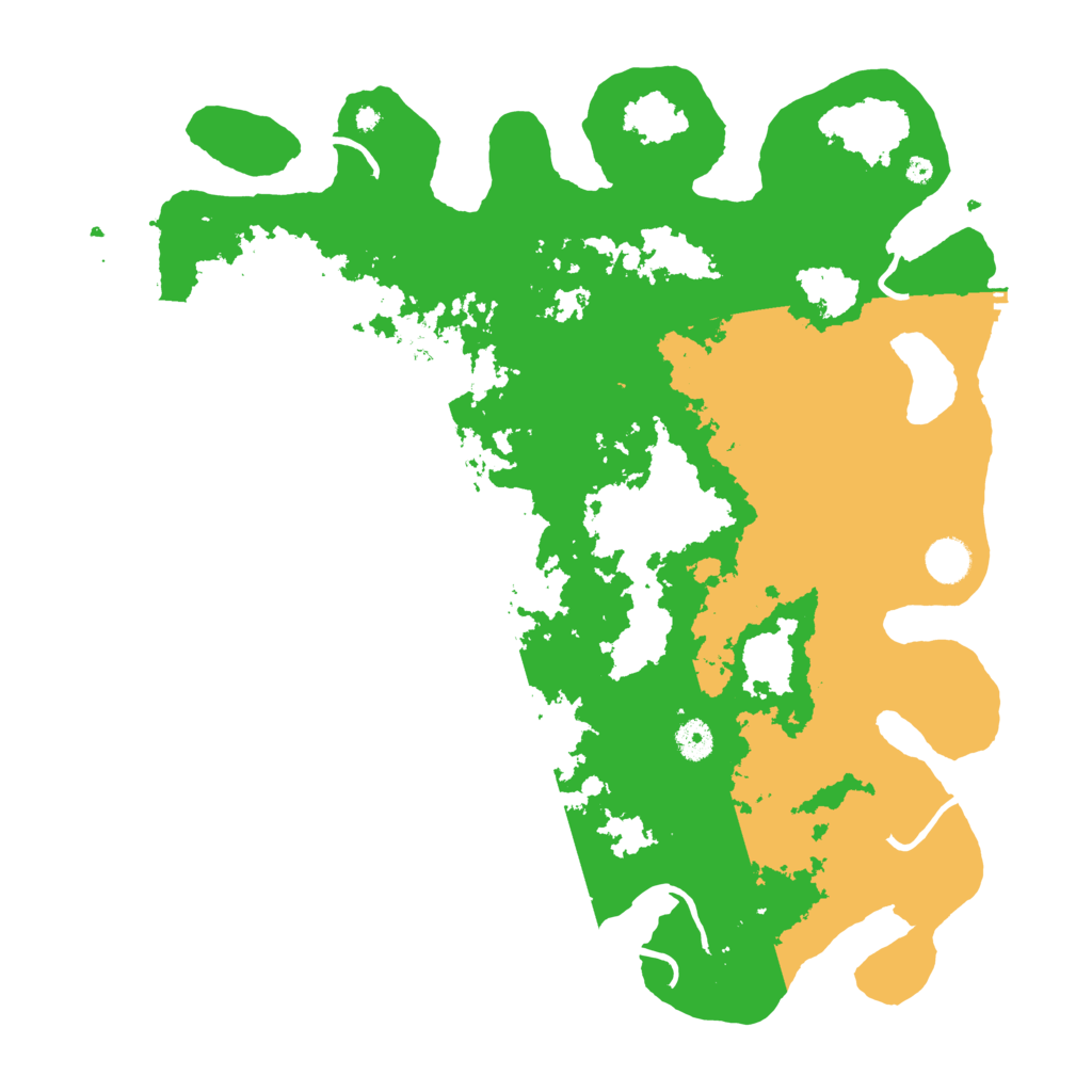 Biome Rust Map: Procedural Map, Size: 4250, Seed: 45284212