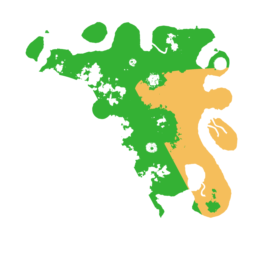 Biome Rust Map: Procedural Map, Size: 3500, Seed: 126041430