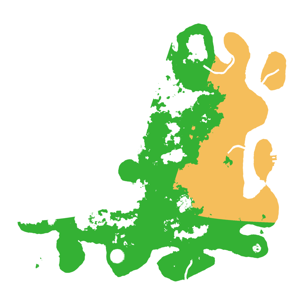 Biome Rust Map: Procedural Map, Size: 3750, Seed: 922618989