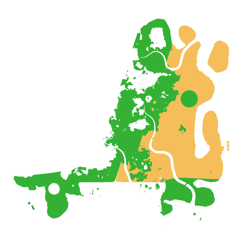 Biome Rust Map: Procedural Map, Size: 3750, Seed: 922618989