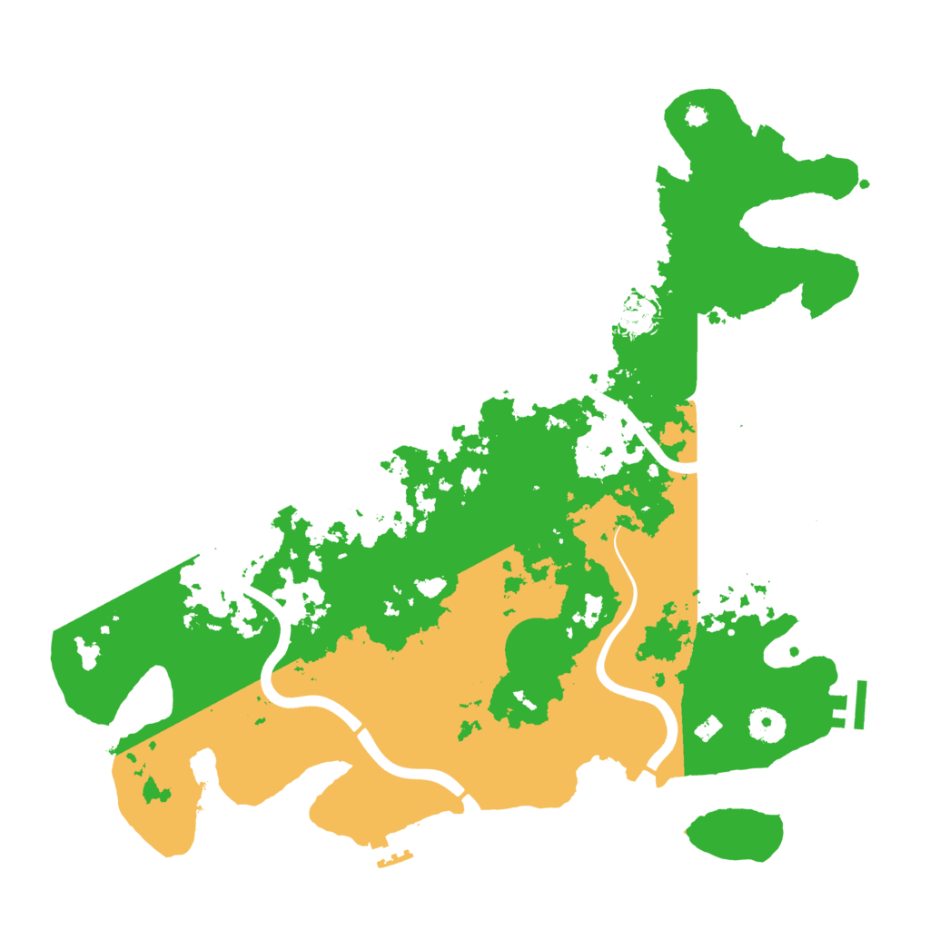 Biome Rust Map: Procedural Map, Size: 3850, Seed: 449169613