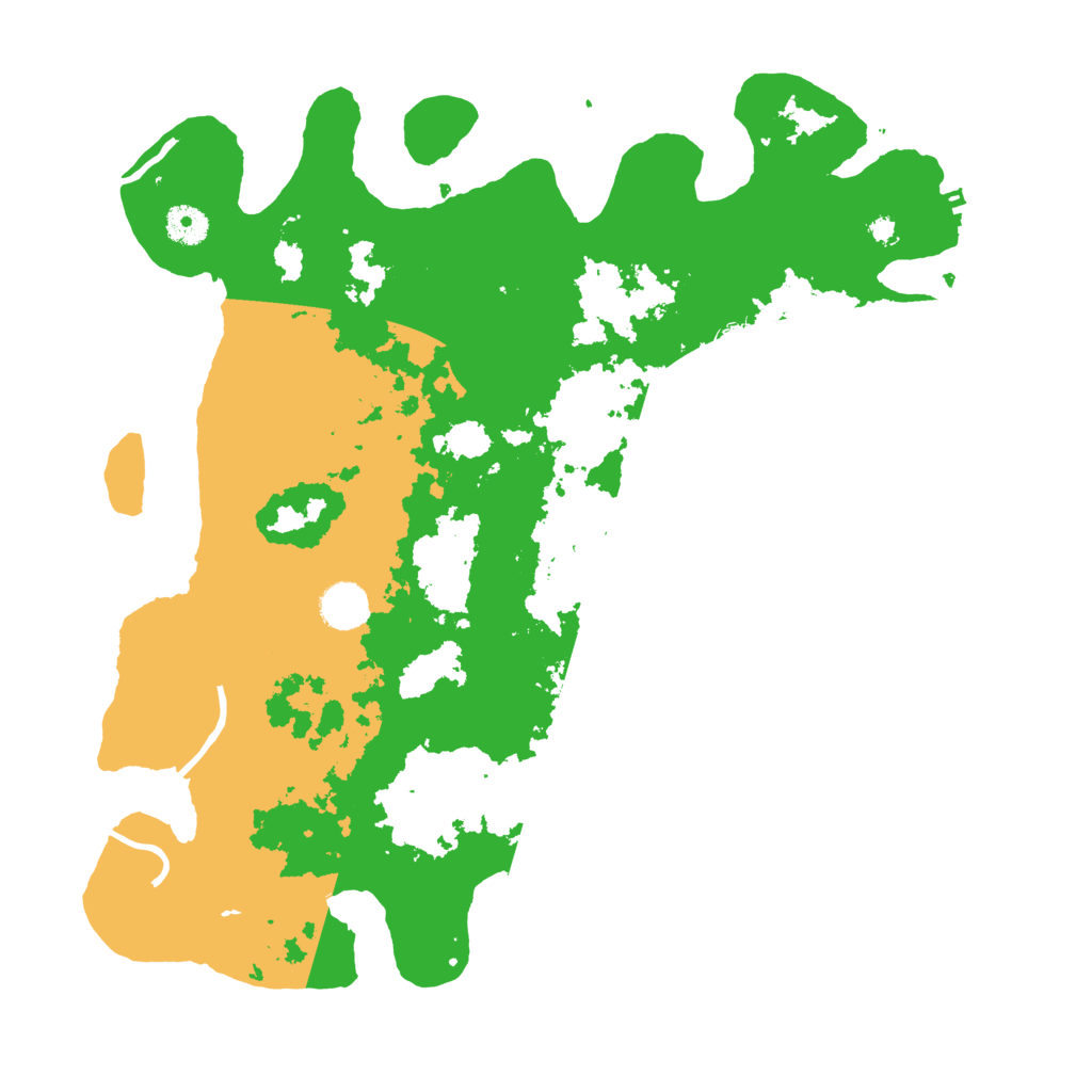 Biome Rust Map: Procedural Map, Size: 4000, Seed: 215