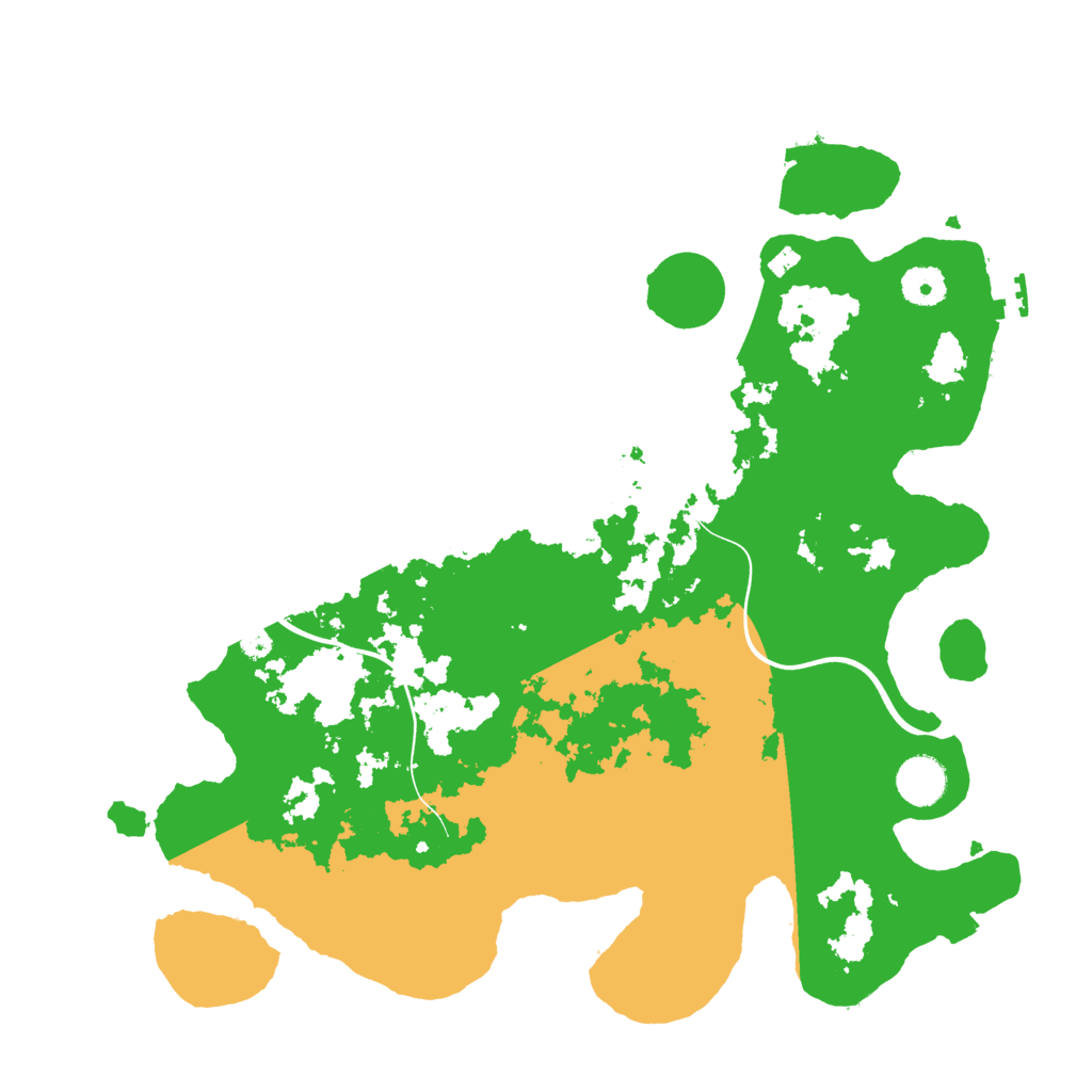 Biome Rust Map: Procedural Map, Size: 3850, Seed: 916697721