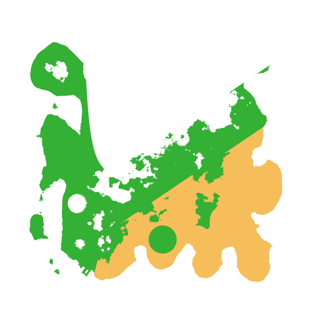 Biome Rust Map: Procedural Map, Size: 3000, Seed: 1915883012