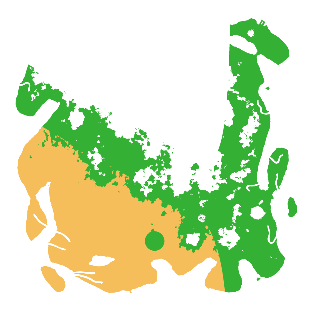 Biome Rust Map: Procedural Map, Size: 4250, Seed: 515135407