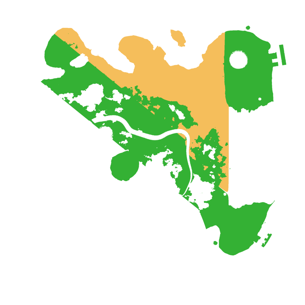 Biome Rust Map: Procedural Map, Size: 3000, Seed: 5933