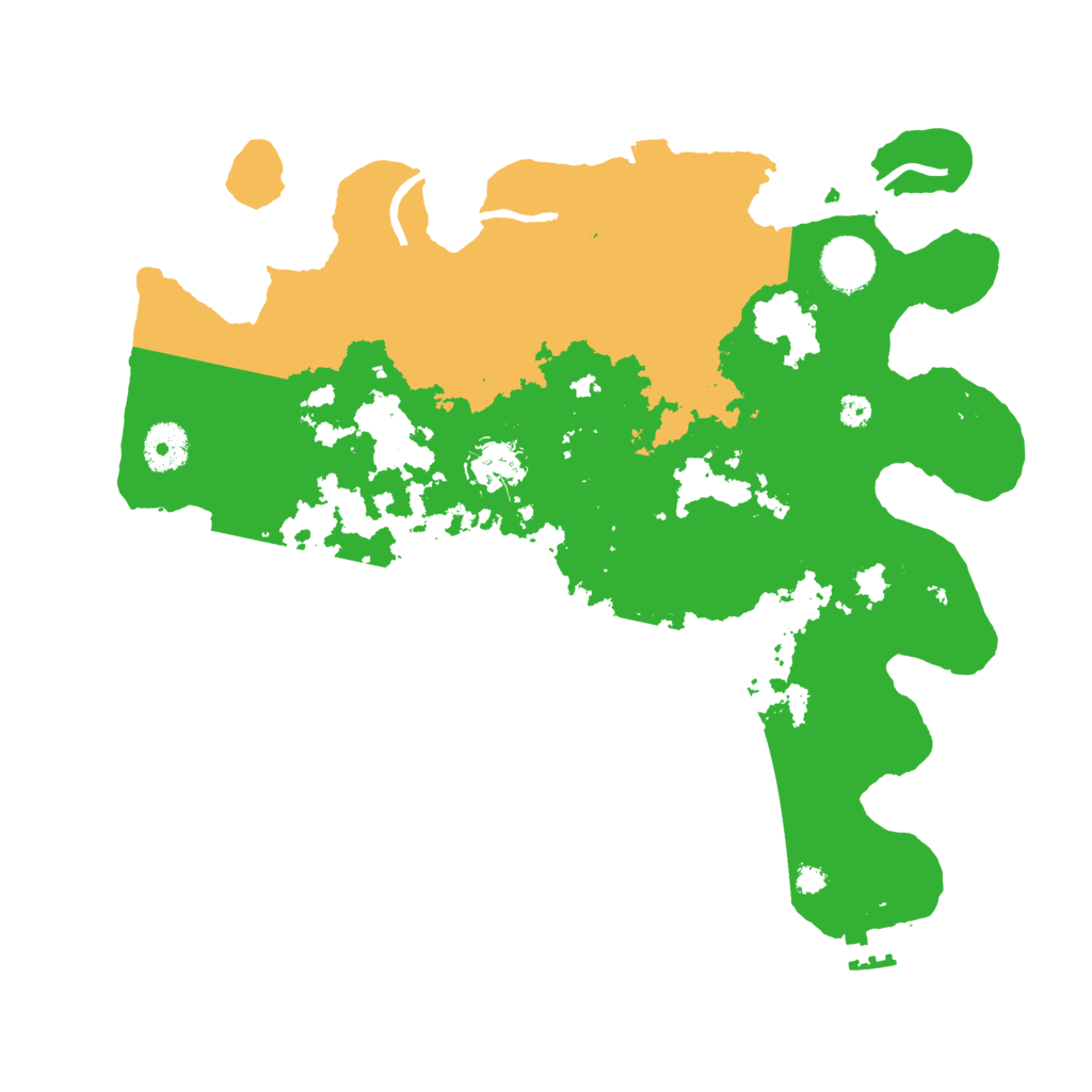 Biome Rust Map: Procedural Map, Size: 3500, Seed: 1634327826