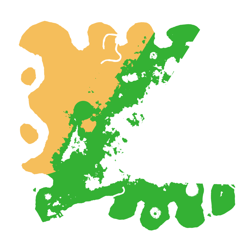 Biome Rust Map: Procedural Map, Size: 3500, Seed: 1892349871