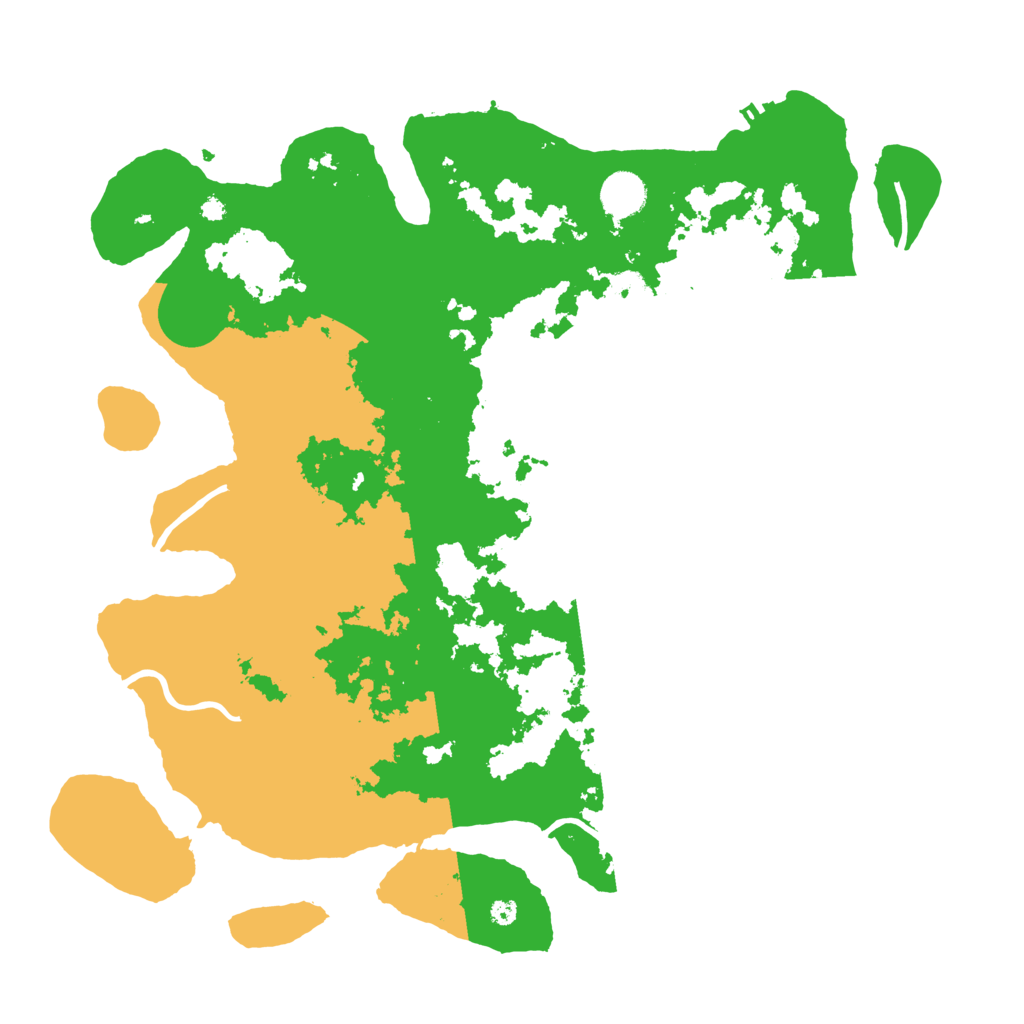 Biome Rust Map: Procedural Map, Size: 4000, Seed: 7656