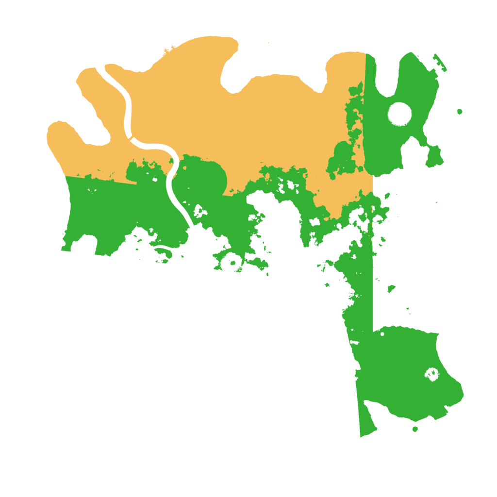 Biome Rust Map: Procedural Map, Size: 3750, Seed: 87004514