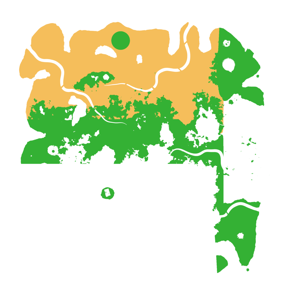 Biome Rust Map: Procedural Map, Size: 4250, Seed: 5846915