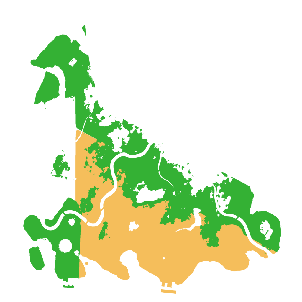Biome Rust Map: Procedural Map, Size: 4000, Seed: 1952707673