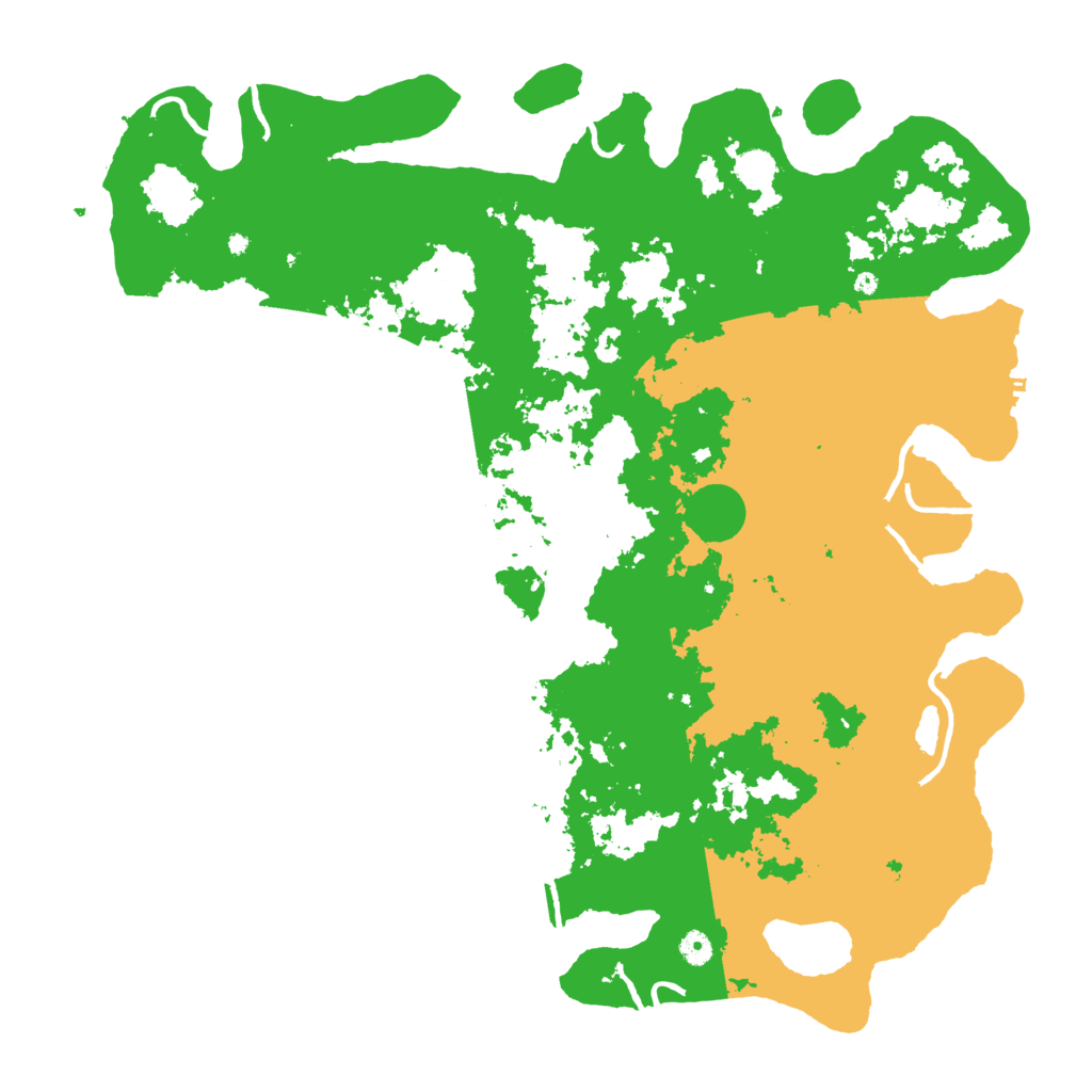 Biome Rust Map: Procedural Map, Size: 5000, Seed: 755542146
