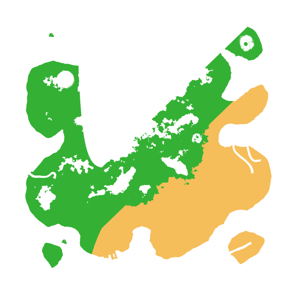 Biome Rust Map: Procedural Map, Size: 3000, Seed: 983579247