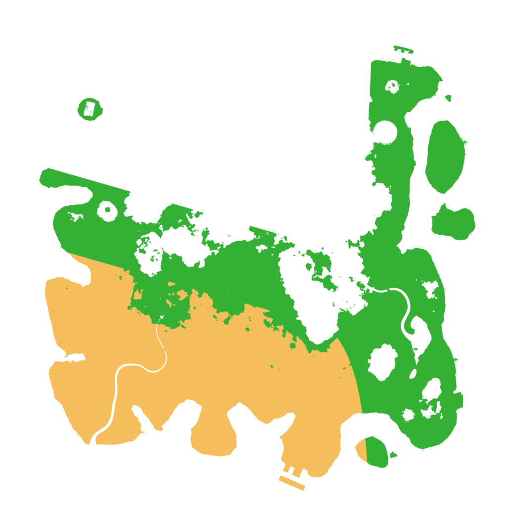 Biome Rust Map: Procedural Map, Size: 3800, Seed: 359063074