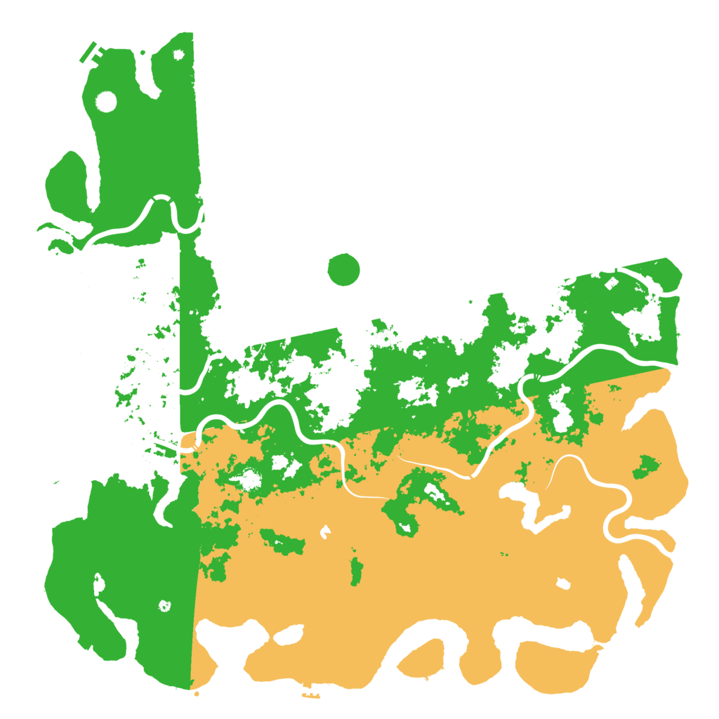 Biome Rust Map: Procedural Map, Size: 6000, Seed: 1914524235