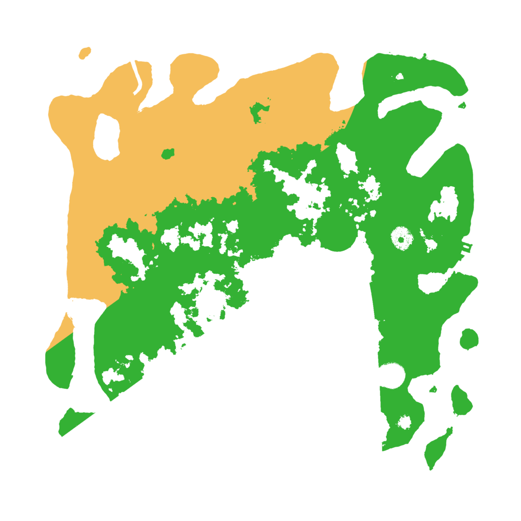 Biome Rust Map: Procedural Map, Size: 3550, Seed: 489233