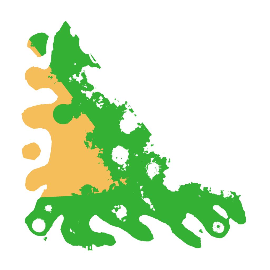 Biome Rust Map: Procedural Map, Size: 3550, Seed: 421522