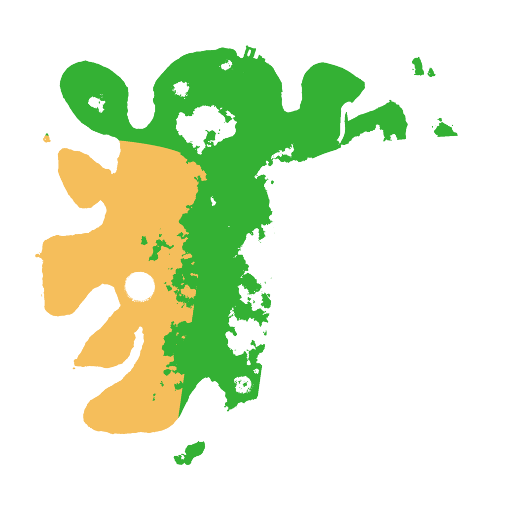 Biome Rust Map: Procedural Map, Size: 3000, Seed: 891020
