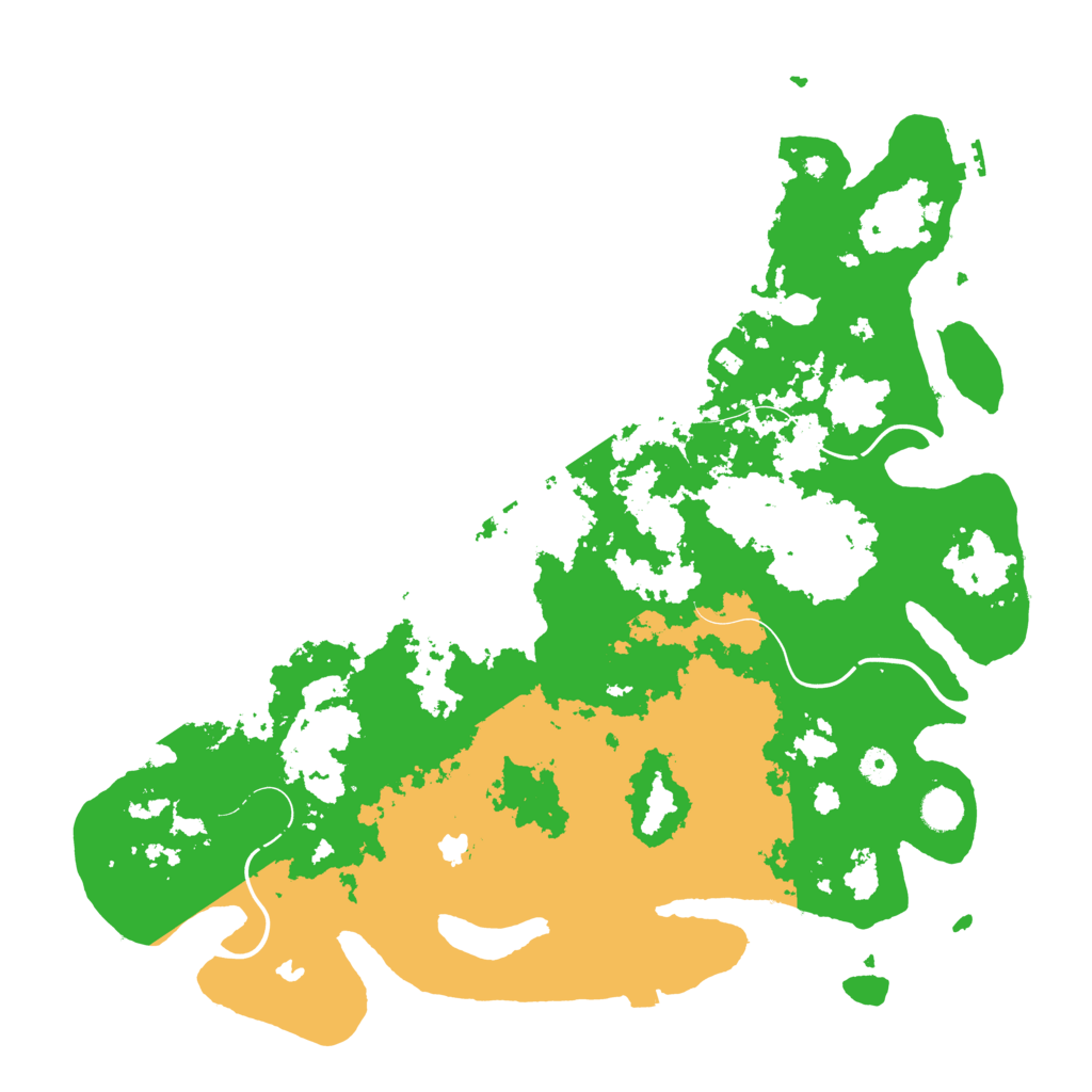 Biome Rust Map: Procedural Map, Size: 4500, Seed: 1065456700