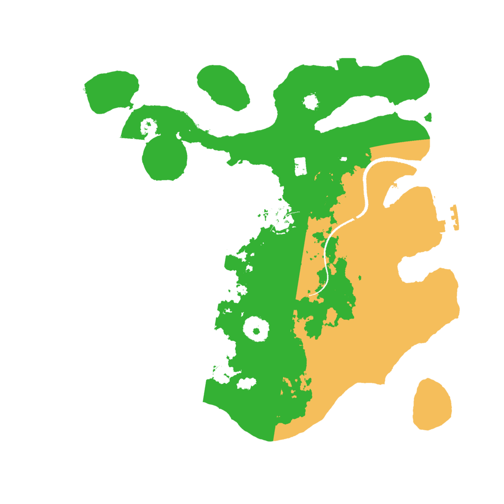 Biome Rust Map: Procedural Map, Size: 3000, Seed: 1631739410