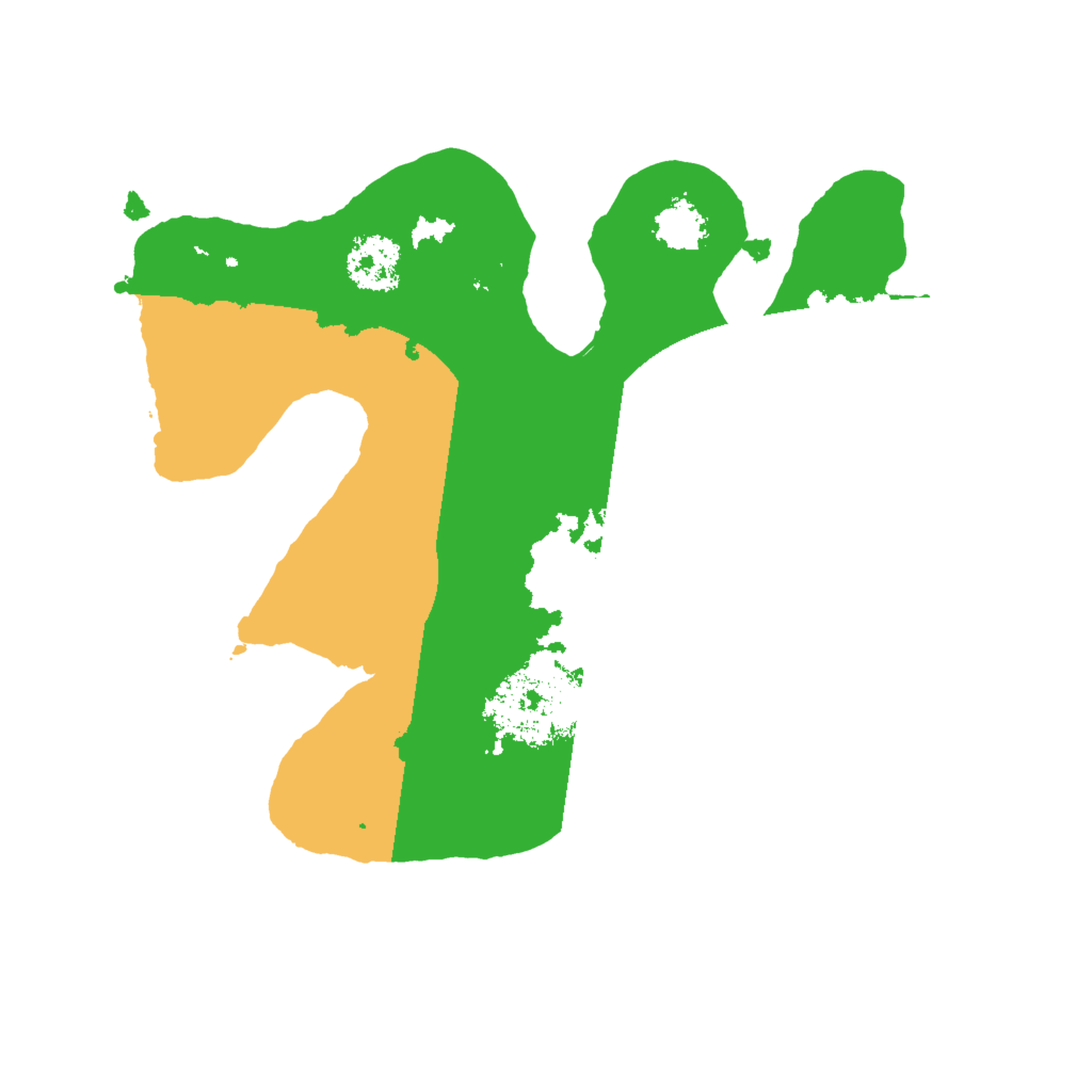 Biome Rust Map: Procedural Map, Size: 2000, Seed: 891020