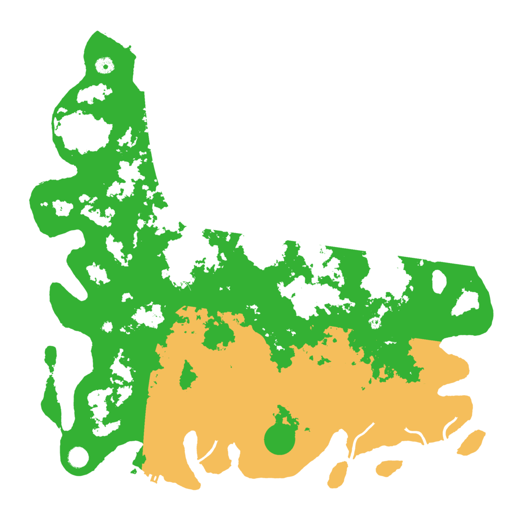 Biome Rust Map: Procedural Map, Size: 4500, Seed: 3224720