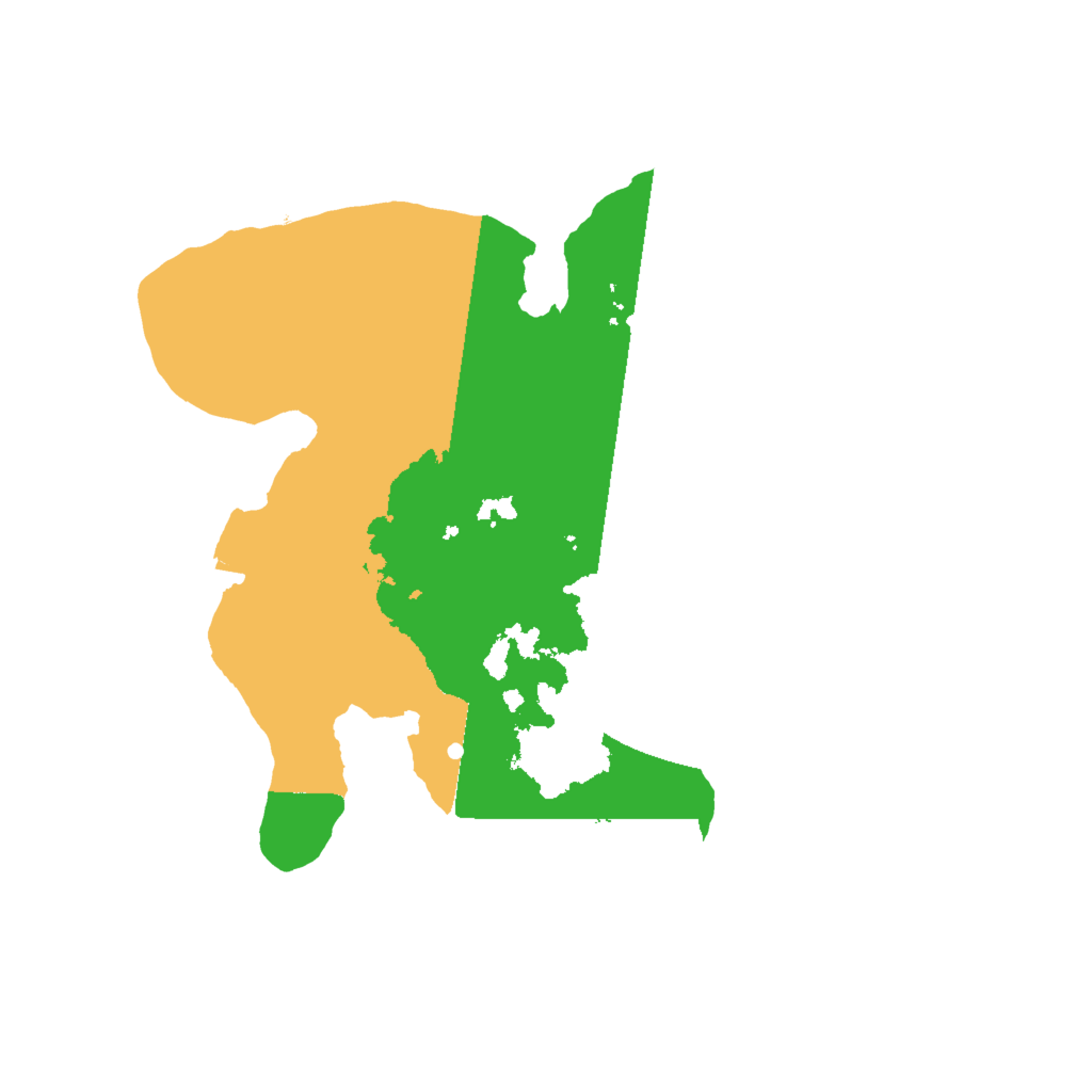 Biome Rust Map: Procedural Map, Size: 2000, Seed: 651549