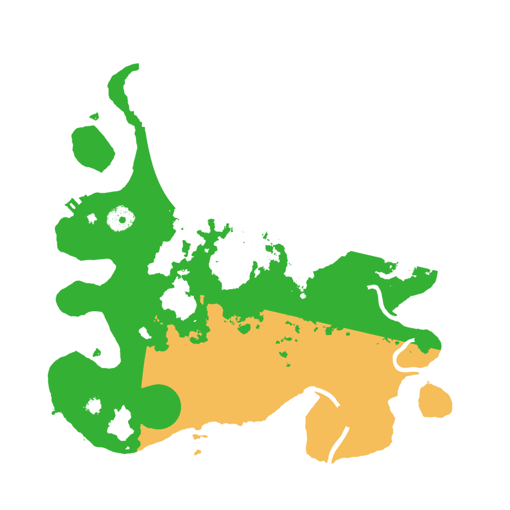 Biome Rust Map: Procedural Map, Size: 3000, Seed: 2098653314