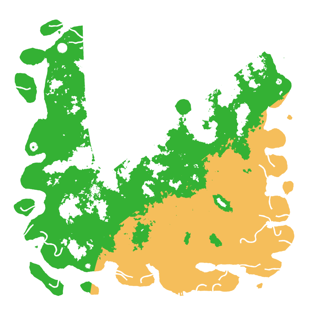 Biome Rust Map: Procedural Map, Size: 5500, Seed: 5463475