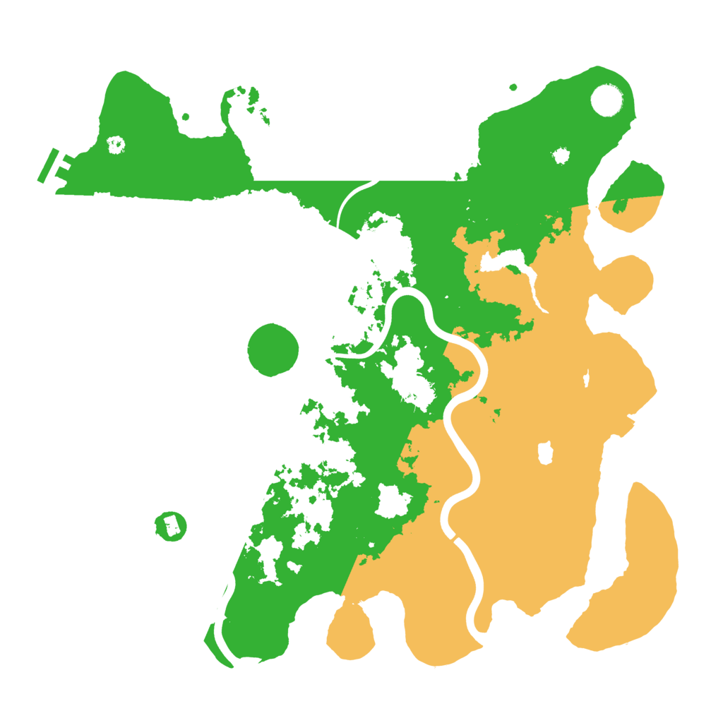 Biome Rust Map: Procedural Map, Size: 4000, Seed: 651987