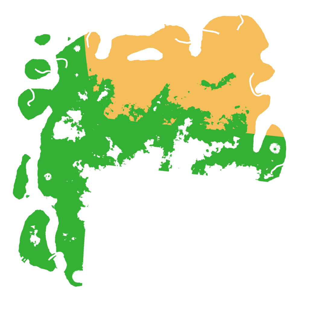 Biome Rust Map: Procedural Map, Size: 4500, Seed: 419552419